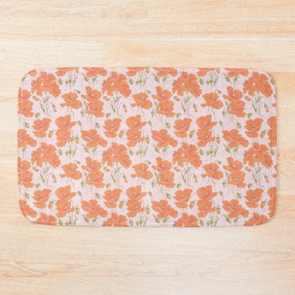 Artikelvorschau, Ziemlich orangefarbene Mohnblumen entworfen und verkauft von HappyLifeCreate.