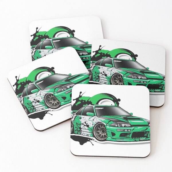 Item preview, Car tuning JDM Green | #5 designed and sold by imagenia.