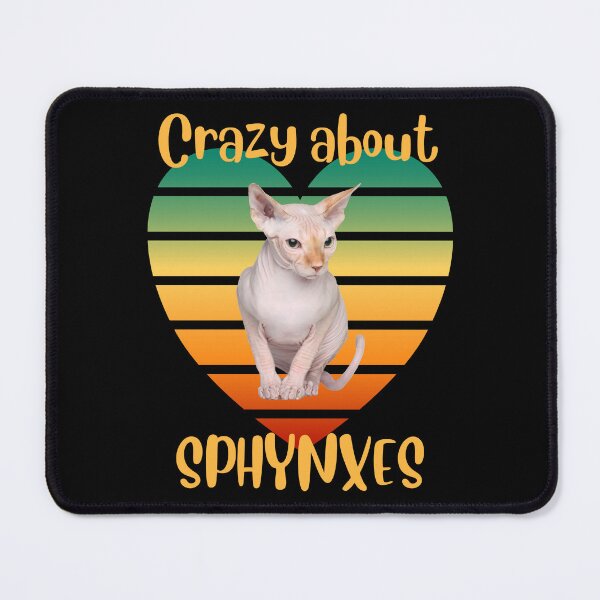 Item preview, Crazy About Sphynxes designed and sold by BluePlanetMerch.