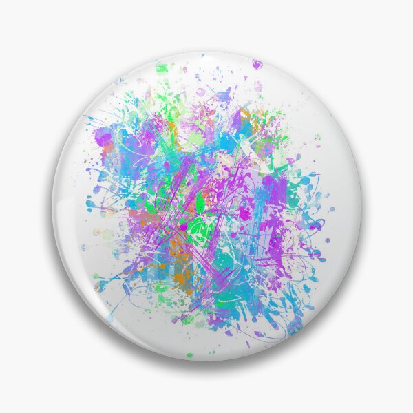 Item preview, Abstract Vibrant Multicolor Brush Strokes and Splatters 11 designed and sold by Cato99.