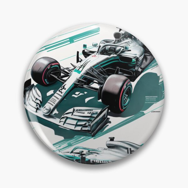 Item preview, Lewis Hamilton 2019 Mercedes W10 F1 Watercolour Painting Print      designed and sold by PicTechNowArt.