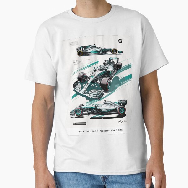 Item preview, Lewis Hamilton | Mercedes W10 | 2019 | Formula one | F1 Car Art | Art | Gift   designed and sold by PicTechNowArt.