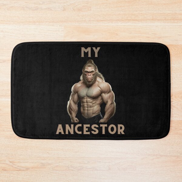 Item preview, My Ancestor Monkey Bodybuilder designed and sold by michallaga.