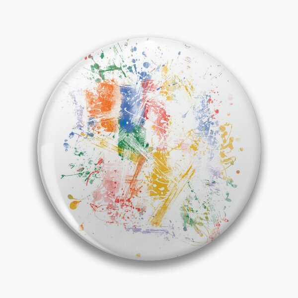 Item preview, Abstract Vibrant Multicolor Brush Strokes and Splatters 12 designed and sold by Cato99.