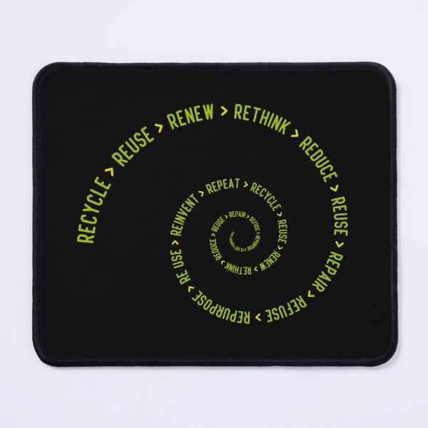 Item preview, Sustainability Message: [Reduce, Reuse, Recycle, Rethink, Repair, Refuse, Repurpose, Reuse & Reinvent] designed and sold by H Jonas.