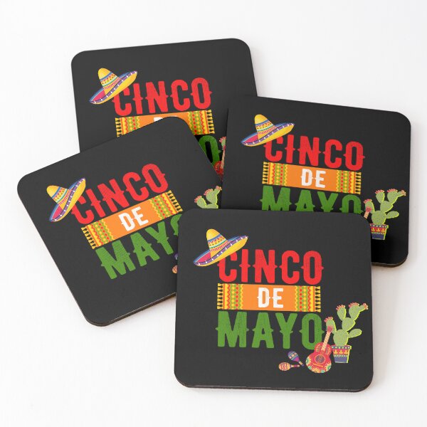 Item preview, Cinco de Mayo, Mexican Sombrero Festive Guitar Maracas and Cactus designed and sold by CarleLS.