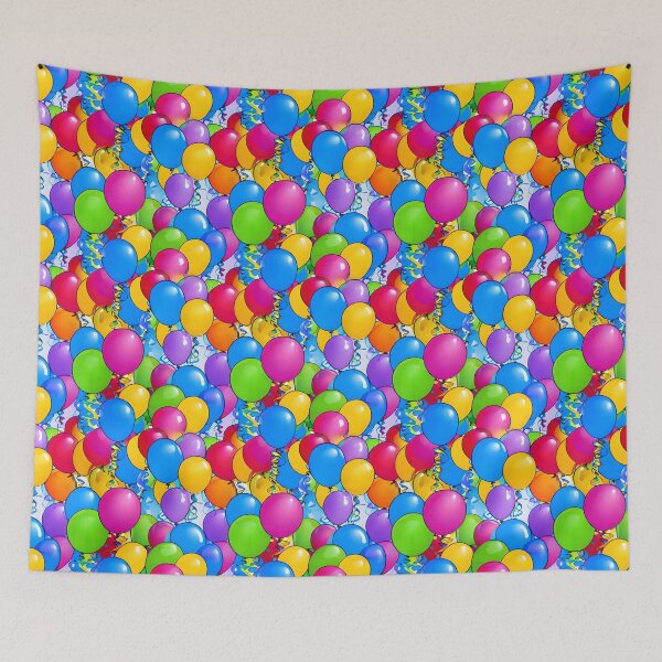 Item preview, Birthday Balloon Pattern designed and sold by Pattrnz.