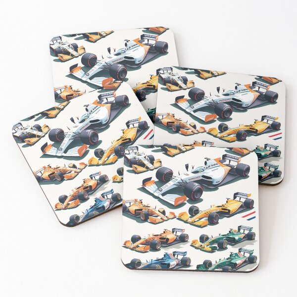 Item preview, Formula One Minimalist Art 2018 Style F1 Racing Poster Print   designed and sold by PicTechNowArt.