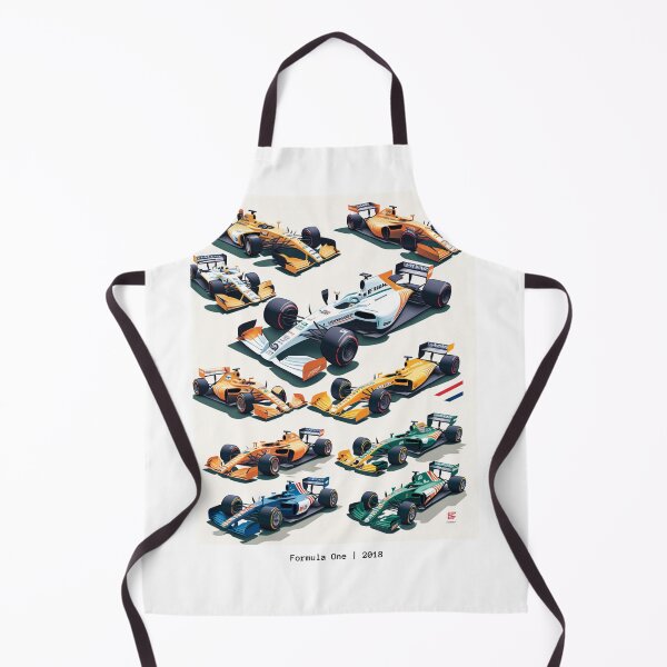 Item preview, Formula One Minimalist Art 2018 Style F1 Racing Poster Print   designed and sold by PicTechNowArt.
