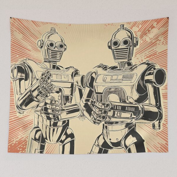 Item preview, Retro robots designed and sold by mosfunky.