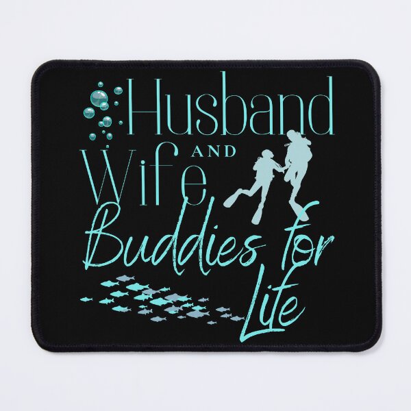 Item preview, Husband and Wife, Buddies for Life designed and sold by travelanddogs.