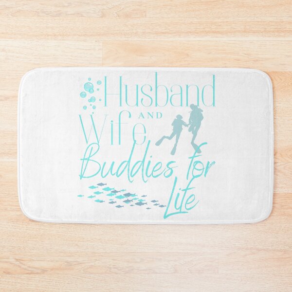 Item preview, Husband and Wife, Buddies for Life designed and sold by travelanddogs.