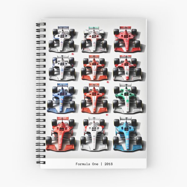 Item preview, Formula One Minimalist Art 2018 Style F1 Racing Poster Print   designed and sold by PicTechNowArt.