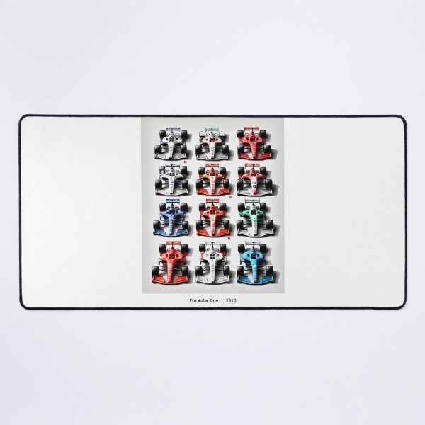 Item preview, Formula One Minimalist Art 2018 Style F1 Racing Poster Print   designed and sold by PicTechNowArt.