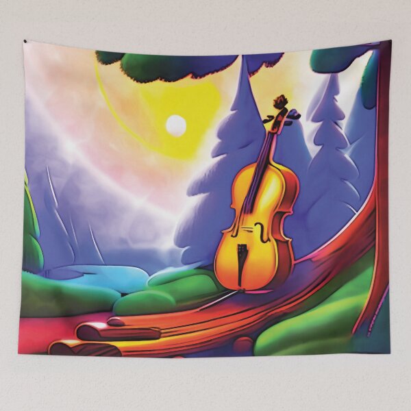 Item preview, cello dream designed and sold by piesdesignart.