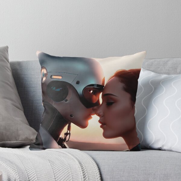 Item preview, Robot Love Story - A Forbidden Tale designed and sold by The AI Art Gallery.