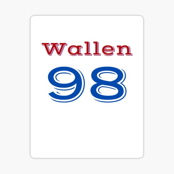 Morgan Wallen Sticker for Sale by Ashley Goodliffe