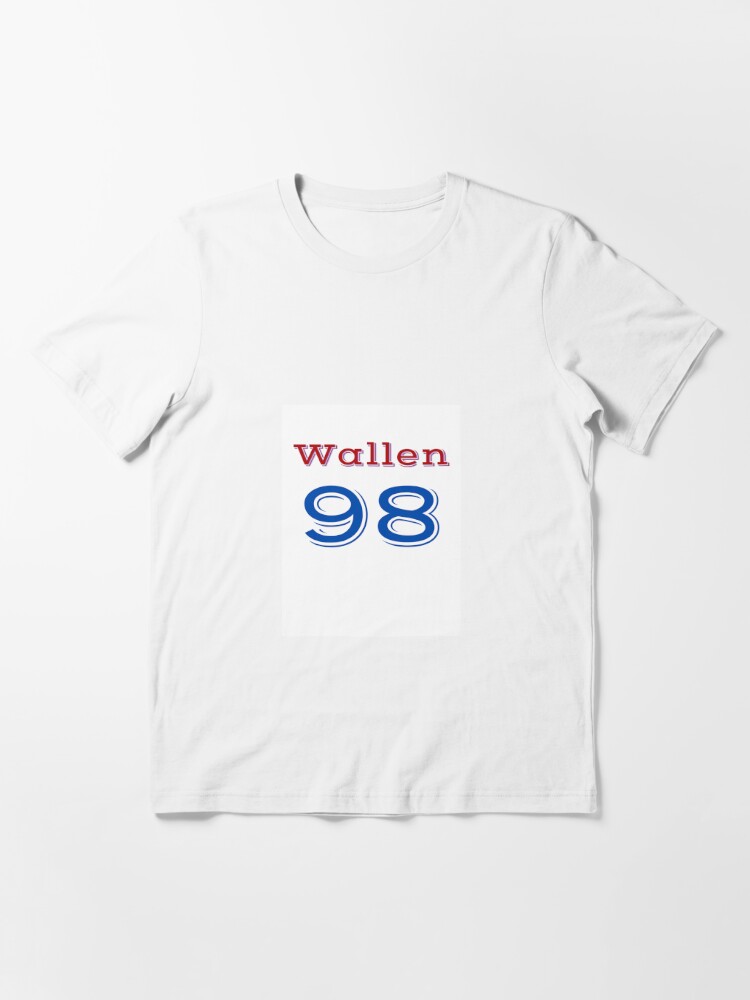 InstaDesignsShop 98 Braves Lyrics T-Shirt | Morgan Wallen Tshirt | Bella Canvas Unisex Jersey Short Sleeve Tee | Graphic Tees