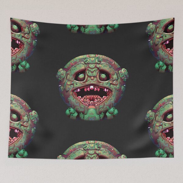 Item preview, Monster Round Shield designed and sold by Chubuter.