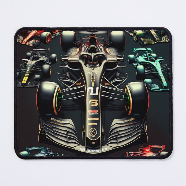 Item preview, Formula One Minimalist Art 2018 Style F1 Racing Poster Print designed and sold by PicTechNowArt.