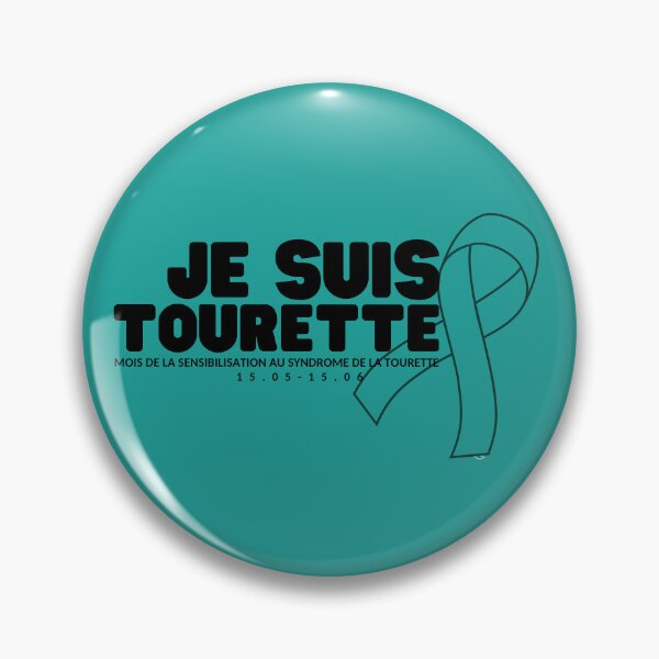 Item preview, 'I am Tourette' black letters designed and sold by AQSTourette.
