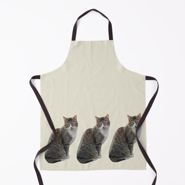 Item preview, Tabby cat 3 side by side with light beige background designed and sold by Binas-gallery.