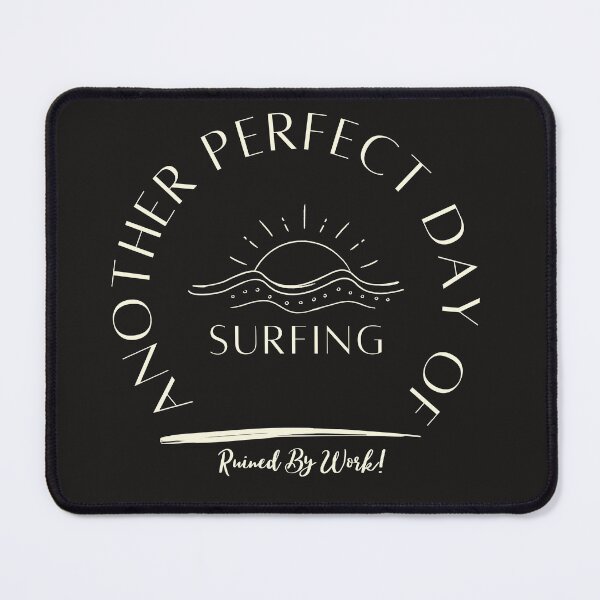 Item preview, Another Perfect Day of Surfing - Sun yellow designed and sold by tidalstock.