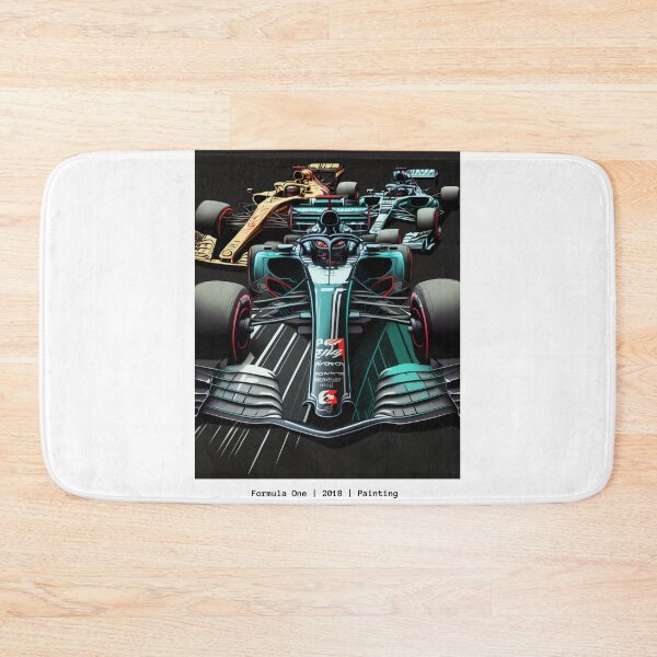 Item preview, Formula One Minimalist Art 2018 Style F1 Racing Poster Print   designed and sold by PicTechNowArt.