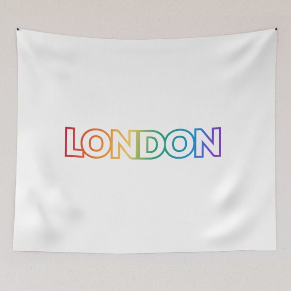 Item preview, LONDON RAINBOW - HAPPY PRIDE designed and sold by Inspirationmotivation.