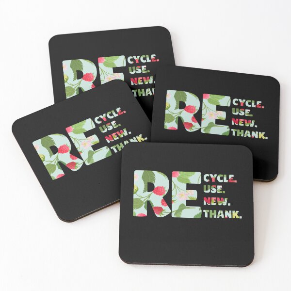 Item preview, RECYCLE REUSE RENEW RETHINK  designed and sold by AH-Artcorner.