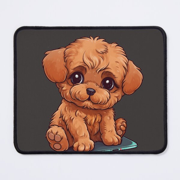 Item preview, Kawaii fluffy puppy designed and sold by Art-ColorTech.