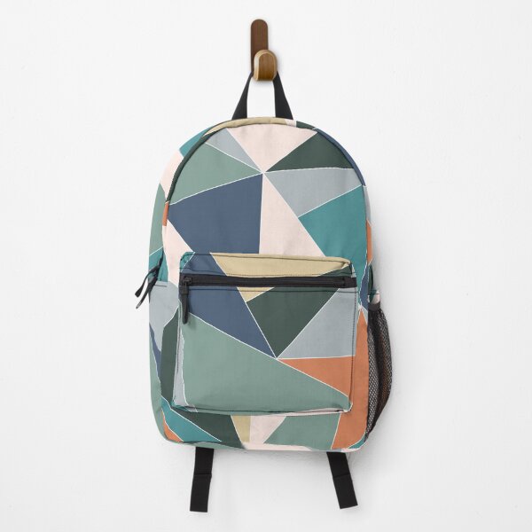 Item preview, Fractal Triangles in Blue, Green & Orange designed and sold by aranmade.