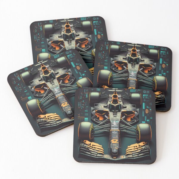 Item preview, Formula One Minimalist Art 2018 Style F1 Racing Poster Print   designed and sold by PicTechNowArt.