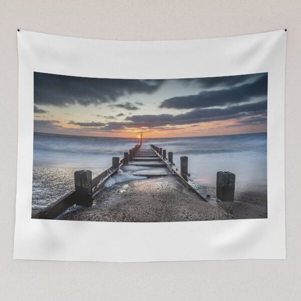 Item preview, Sunrise on Gorleston Beach designed and sold by dp-images.