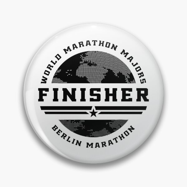 Item preview,  Berlin Finisher World Marathon Major Black white designed and sold by imrhouzvecxs.