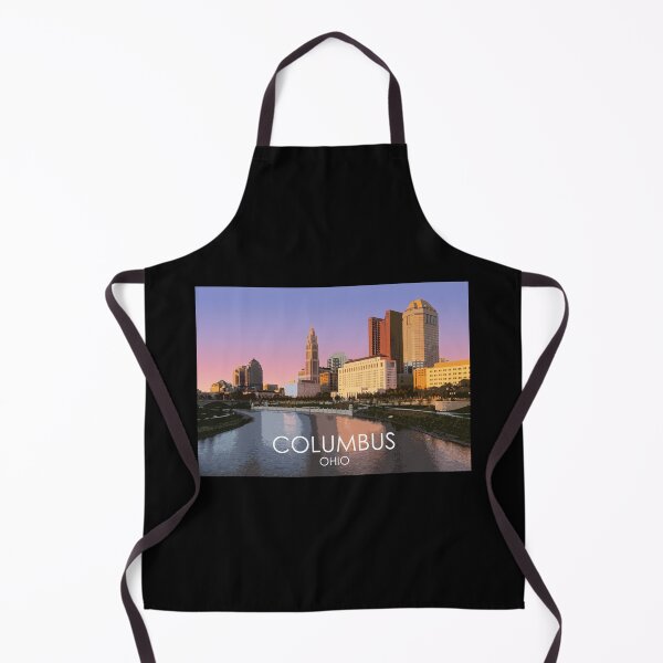 Item preview, Columbus, Ohio, USA, Travel Print designed and sold by summattodraw.