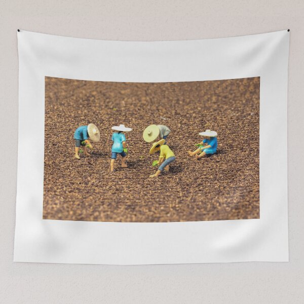 Item preview, At The Rice Field designed and sold by Steve Purnell Photography.