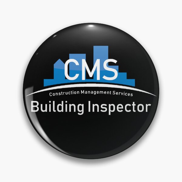 Item preview, CMS building inspector randoms white logo designed and sold by WSE-Engineering.