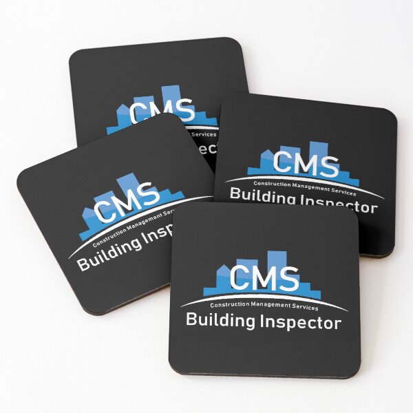Item preview, CMS building inspector randoms white logo designed and sold by WSE-Engineering.