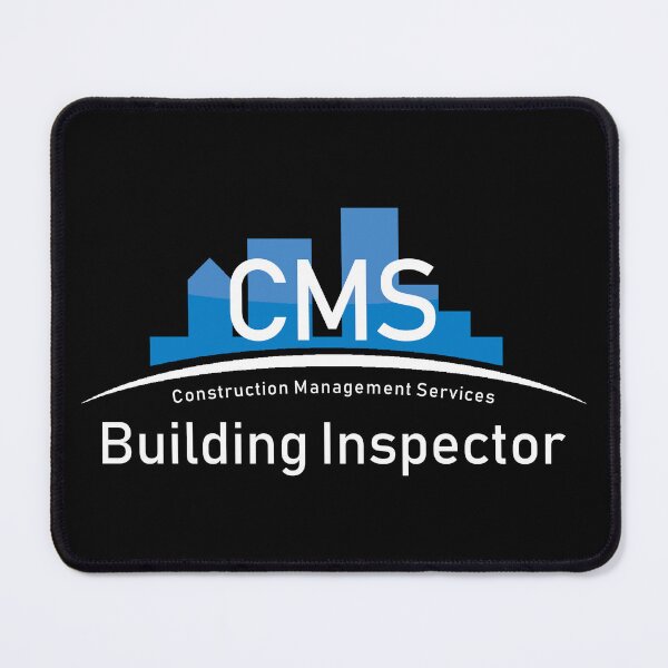 Item preview, CMS building inspector randoms white logo designed and sold by WSE-Engineering.