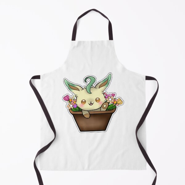 Item preview, cute green dog and flowers - pkm fan designed and sold by Drawersofdraw.