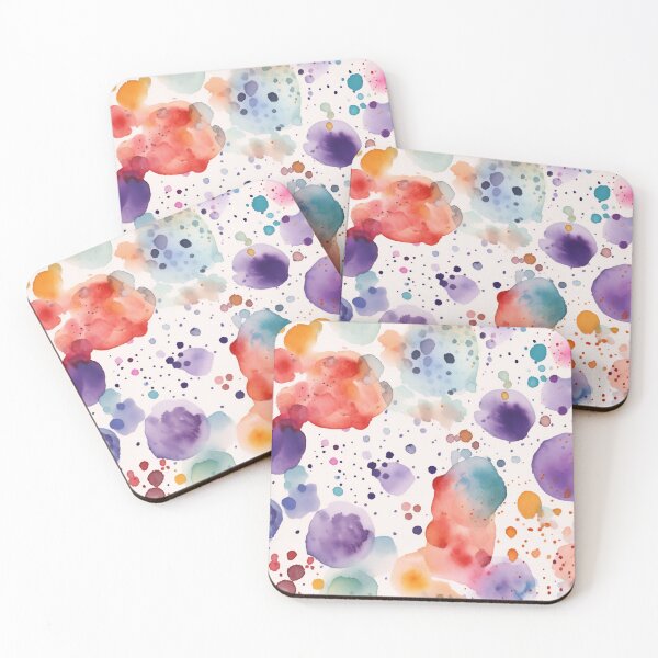 Item preview, abstract watercolor designed and sold by vintageteahouse.