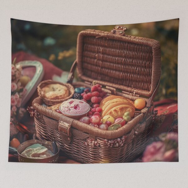 Item preview, "Summer Picnic Basket 1." designed and sold by CherNikDesigns.