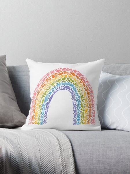Item preview, Floral Watercolor Rainbow designed and sold by GraceMakes03.