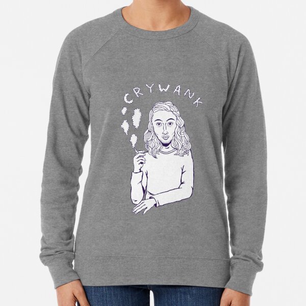 Crywank James Smoke Lightweight Sweatshirt