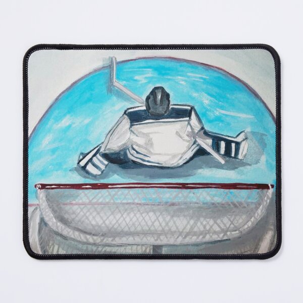 Item preview, Ice hockey goalie designed and sold by TheMuddyCatCo.