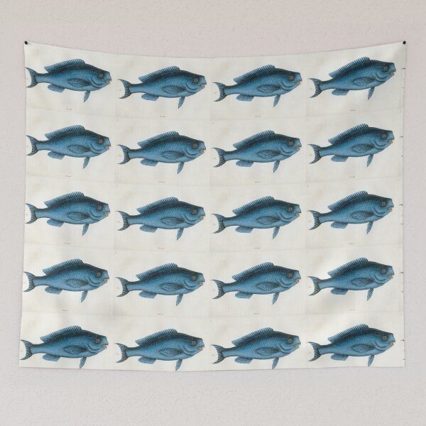 Item preview, Catesby's Blue Fish designed and sold by Lloyd Library & Museum.
