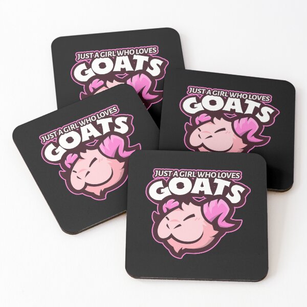Item preview, Just A Girl Who Loves Goats designed and sold by Harmonick-Tees.