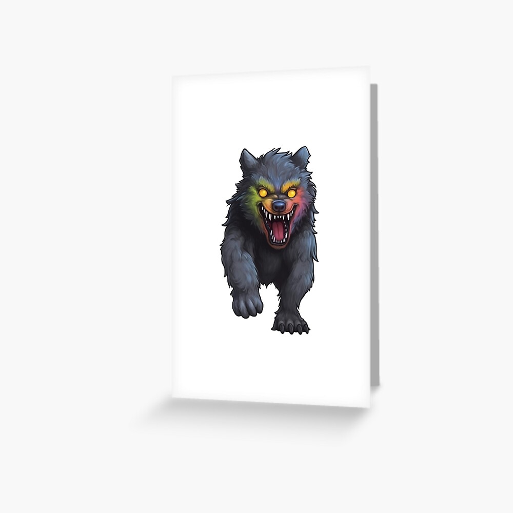 Night of the Werewolf Art Print for Sale by Jallu123
