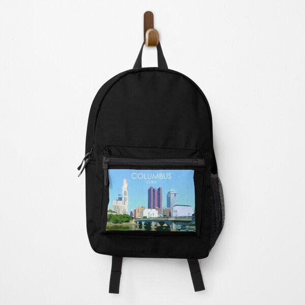 Item preview, Columbus, Ohio, USA, Travel Print designed and sold by summattodraw.